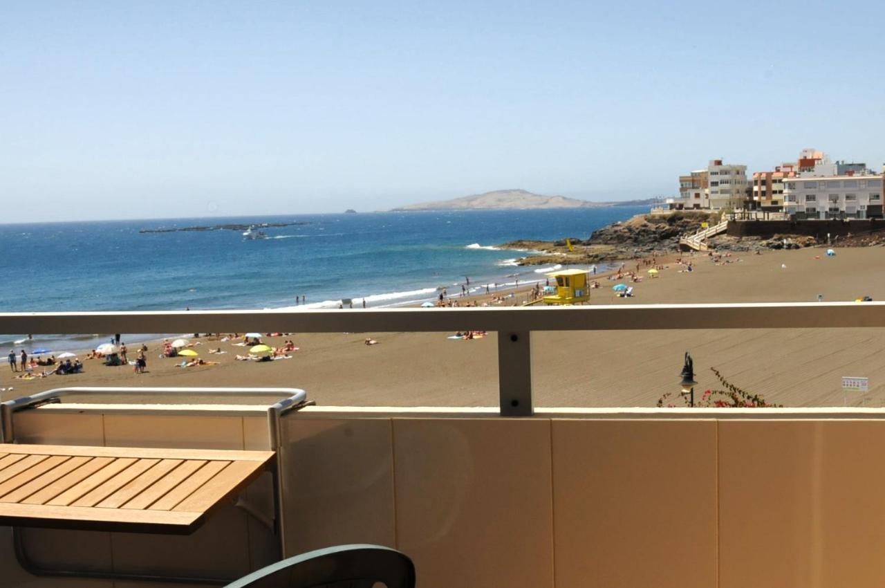 Vista Playa Y Mar - Sea View, Wifi And Ac Apartment Melenara Bagian luar foto